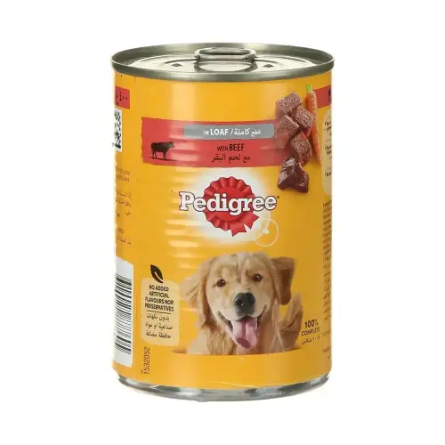 Pedigree Beef Loaf 400g by Pedigree — Pet Accessories — Pet Glow Qatar