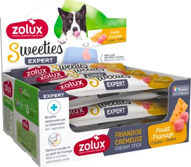 Zolux Creamy Dog Chicken Cheese Treat 