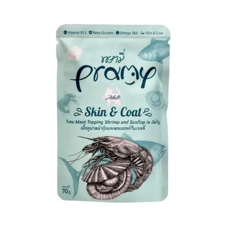 Pramy skin & Coatjelly 70g by Pramy — Cat Wet Food — Pet Glow Qatar