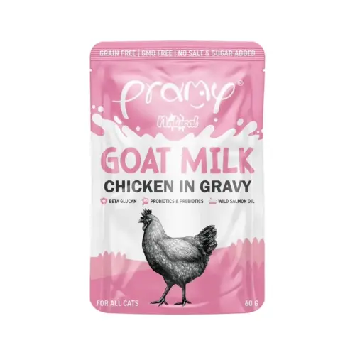Pramy Chicken Goat Cat Milk 60g