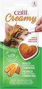 Catit Creamy Chicken & Lamb Lickable Cat Treat - 4 pcs pet product in Qatar