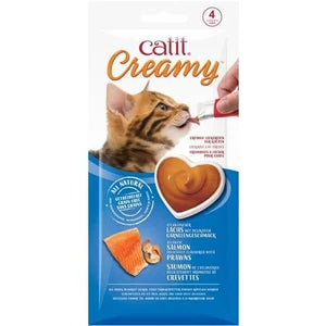 Catit Creamy Tuna 40g Cat Treats 4 Tube Pack pet product in Qatar