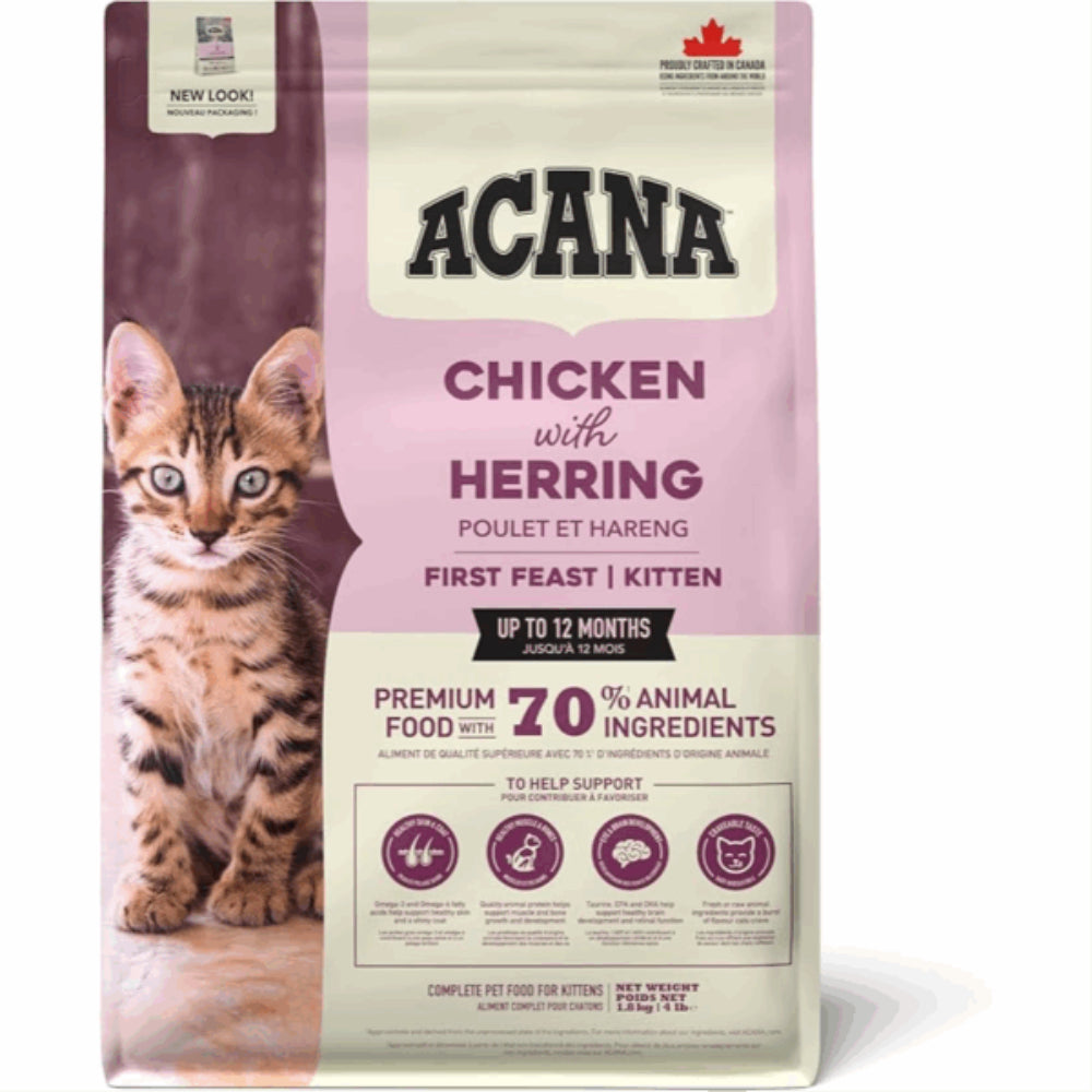 Acana First Feast Cat Dry Food 1.8Kg pet product in Qatar