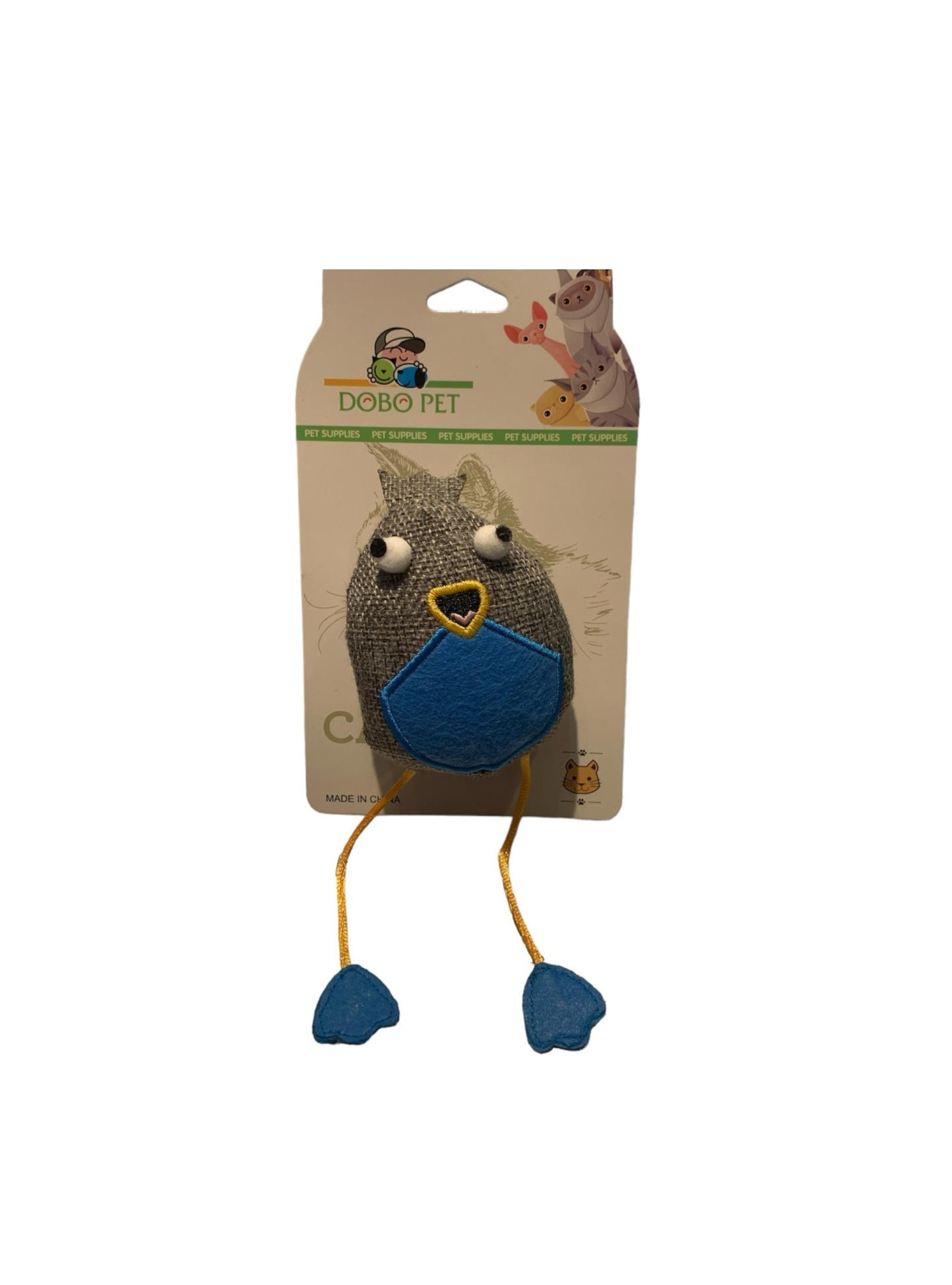 Dobo Pet Foam Frog Cat Toy pet product in Qatar