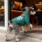 Paw Print Dog Sweater – Grey | L (37×29×35cm) pet product in Qatar