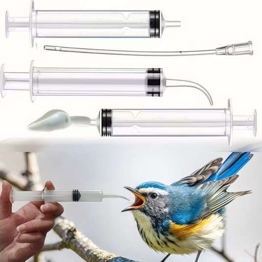 Manual Bird Feeding Tube Set – Small Pets (3pcs)
