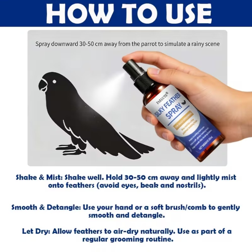 FAELUTE Bird Bath Mist Spray 30 ML