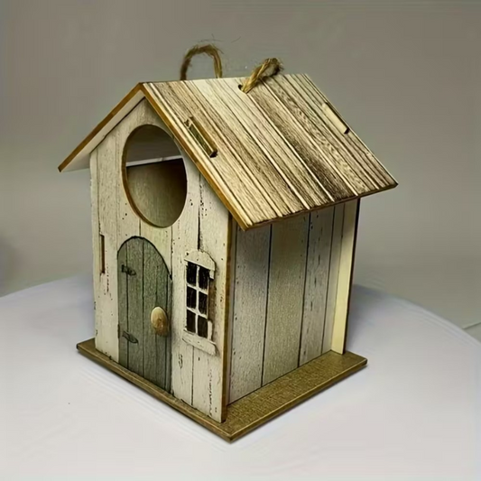 Handmade Garden Bird house Small – All-Season Decor