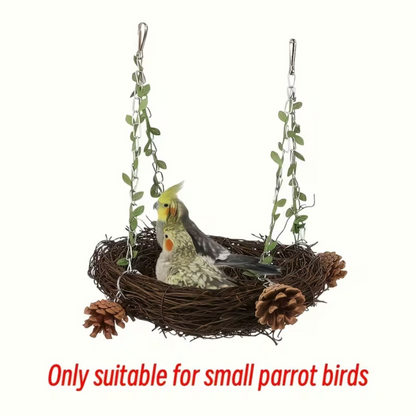 Vine Bird Perch Cradle – Random Color