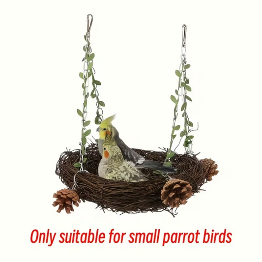 Vine Bird Perch Cradle – Random Color
