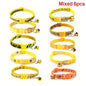 Cat Bell Collar Adjustable (Yellow)
