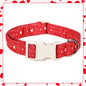 Heart Pattern Pet Collar (Red Small Size)