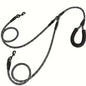 Dual Dog Leash Dogs Black pet product in Qatar