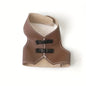 Small Bird Vest Pet Jacket With Patch – Medium Brown pet product in Qatar