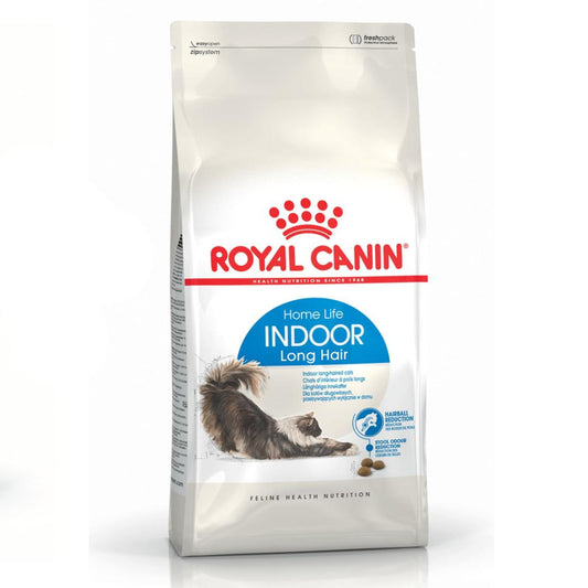 Royal Canin Indoor Long Hair Cat Dry Food 2Kg pet product in Qatar