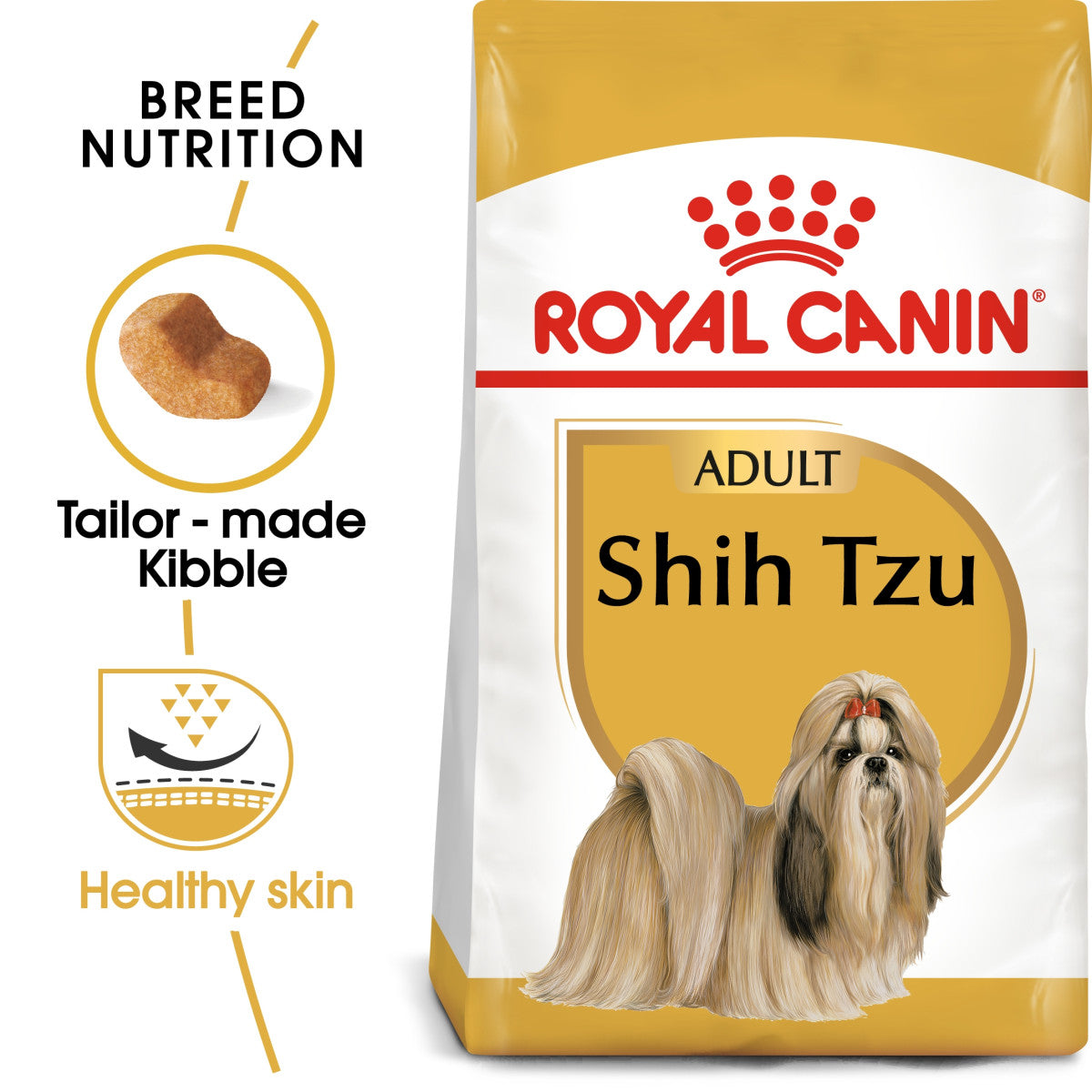 Royal Canin Shih Tzu Adult Dog Dry Food 1.5 kg pet product in Qatar
