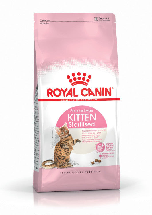 Royal Canin Kitten Sterilised 2 kg pet product in Qatar