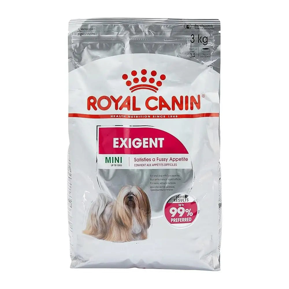 Royal Canine Care Nutrition Exigent Mini Dog Dry Food 3 Kg pet product in Qatar