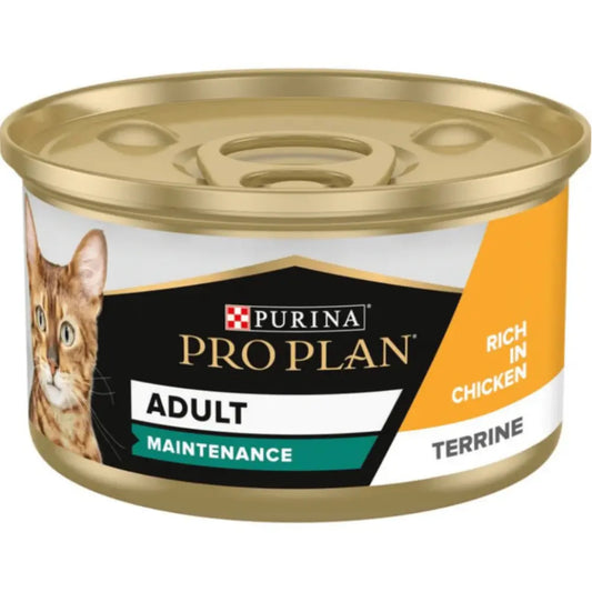 Purina Pro Plan Maintenance Terrine Chicken Adult Cat Wet Food 85g pet product in Qatar