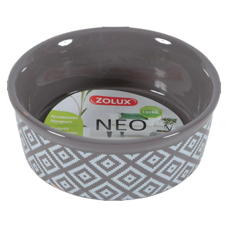 Neo Sandstone Bowl Grey for small animal 150 ml pet product in Qatar