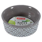 Neo Sandstone Bowl Grey for small animal 150 ml pet product in Qatar