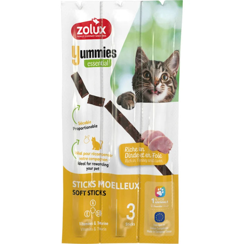 Zolux Yummies Turkey Liver Cat Treat pet product in Qatar