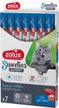 Zolux Sweeties Creamy Stick for Cats, Tuna Crab, 7 pcs/box pet product in Qatar