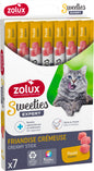 Zolux Sweeties Creamy Chicken Cat Treat 7pcs pet product in Qatar