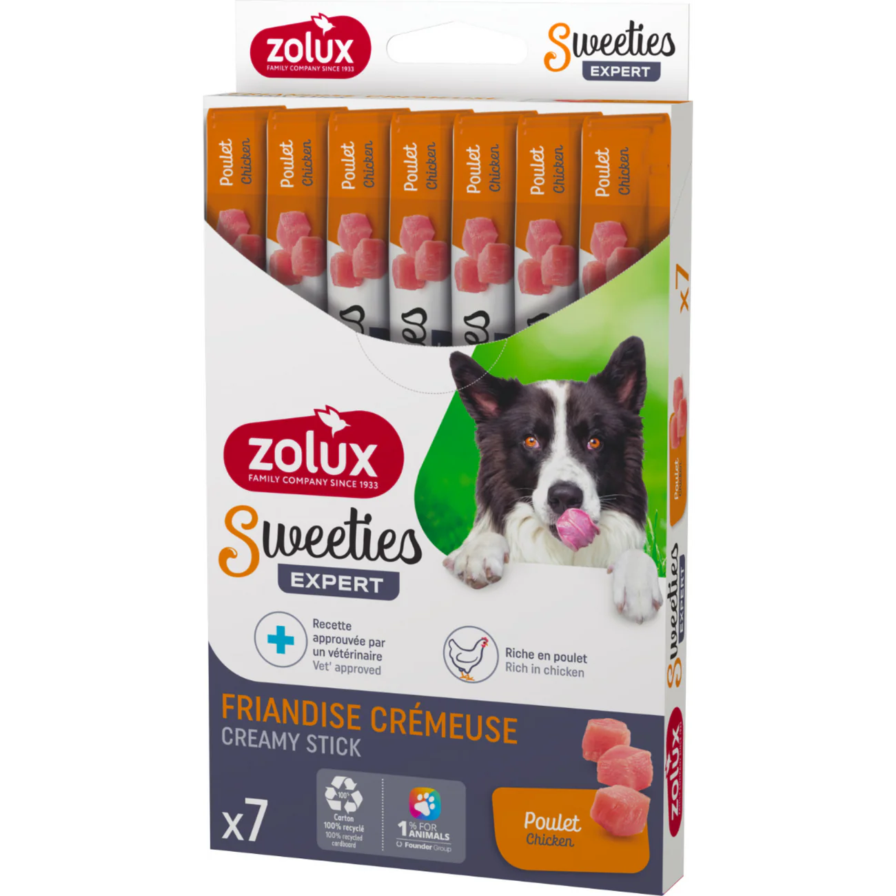 Zolux Sweeties Creamy Stick Chicken - Dog Treat pet product in Qatar