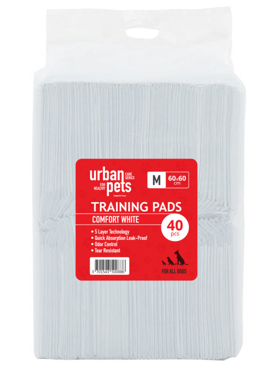 Urban Value Puppy Pads White 60x60cm - 40 Pcs pet product in Qatar
