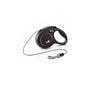 Flexi Classic Cord Cat Retractable Leash Extra Small Black - 3 Meter pet product in Qatar