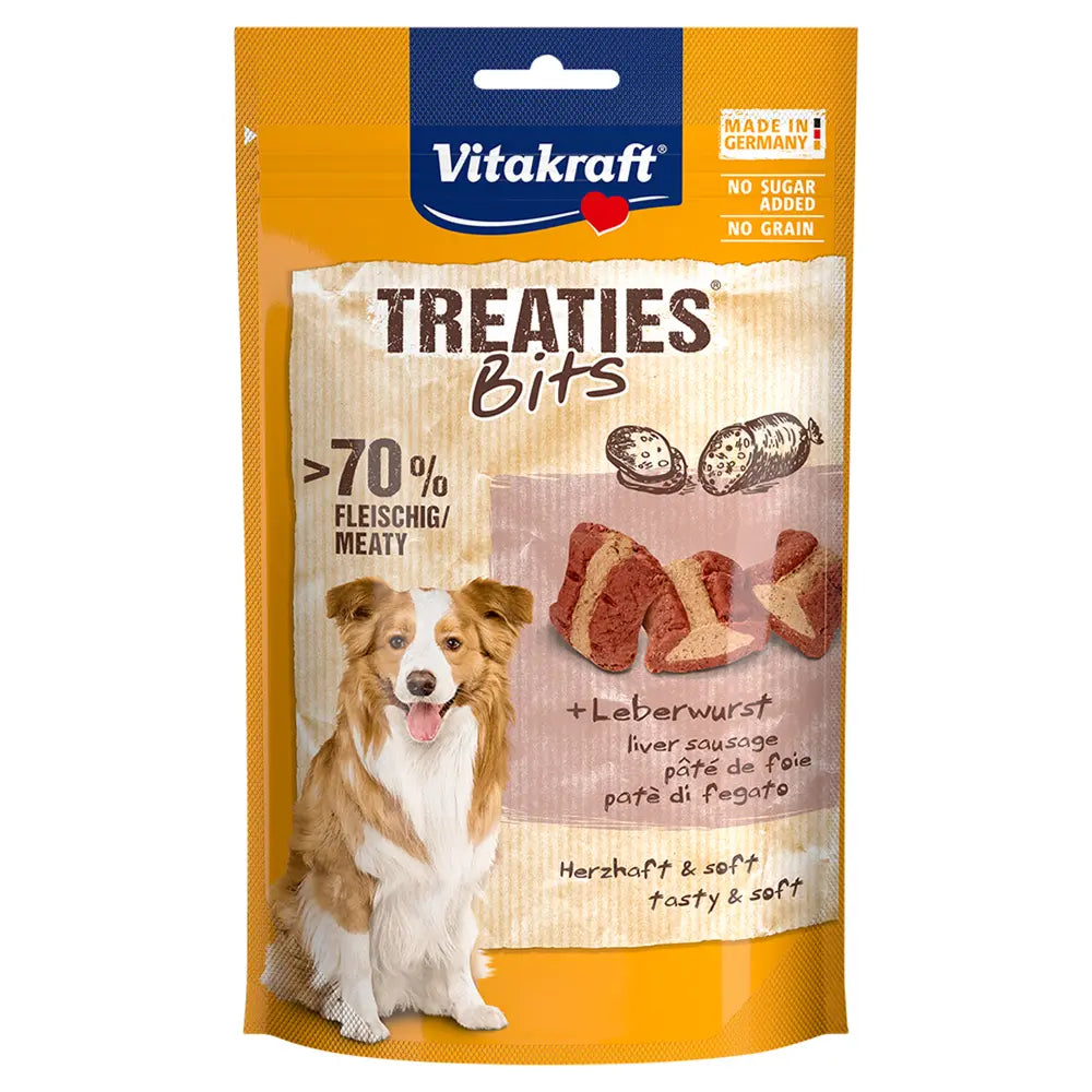 Vitakraft Treaties Bits Liver Sausage 120g pet product in Qatar