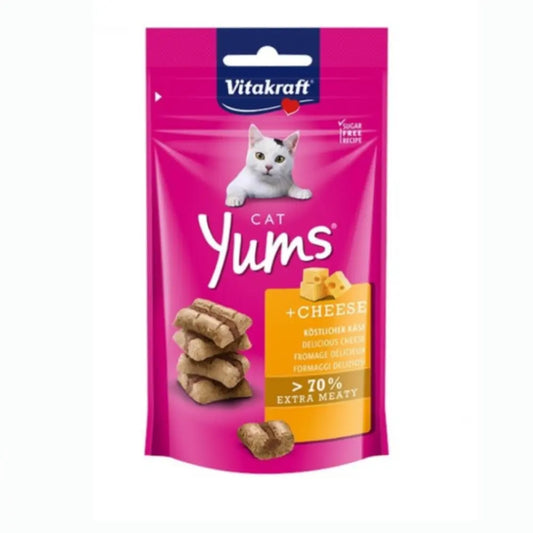 Vitakraft Yums Cheese Cat Wet Food 40g pet product in Qatar