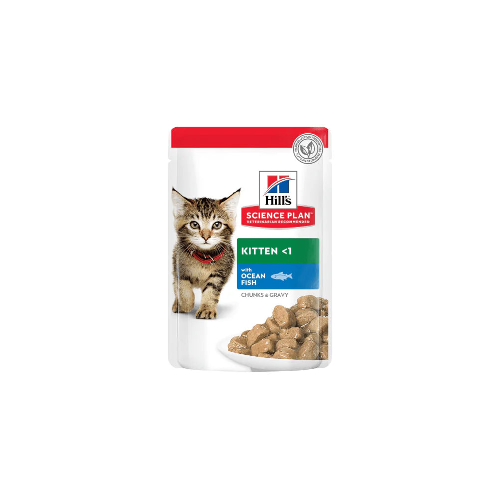 Hill's Kitten Food Wet Ocean Fish 85g x 12
