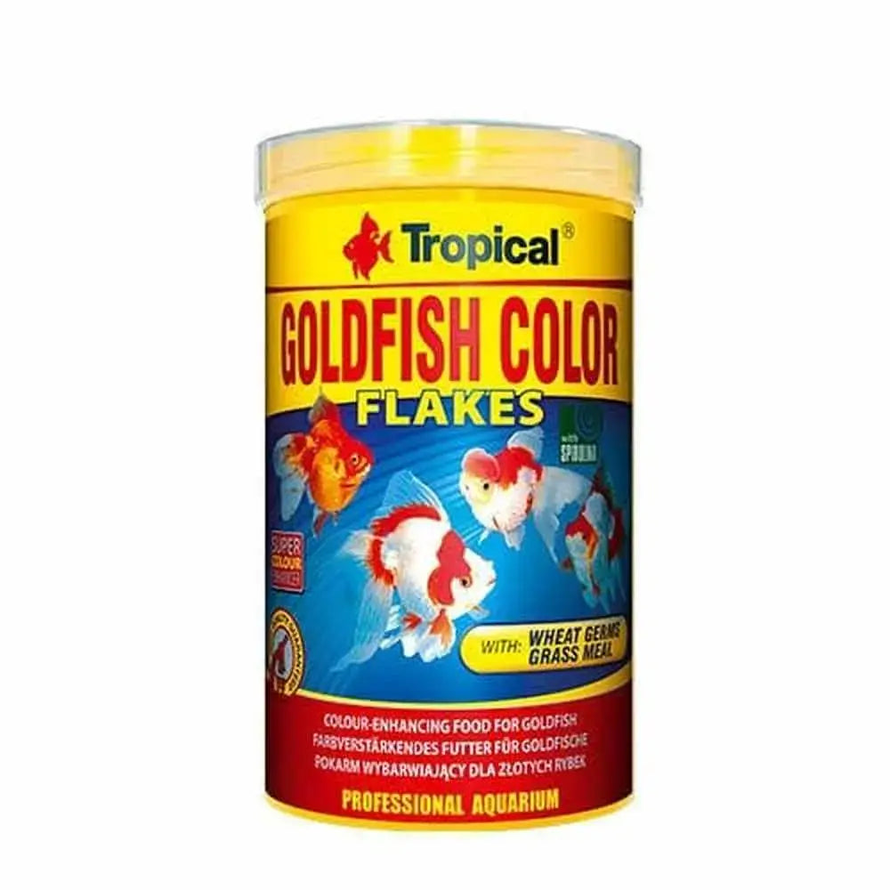 Aquav Gold Flakes Fish Food 250 ML pet product in Qatar