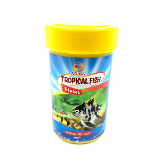 Tropical Aquav Flakes Fish Food 100ML