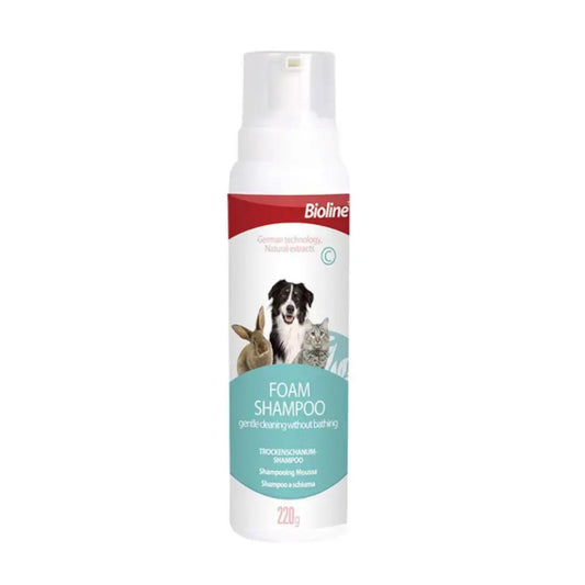 Bioline Foam Shampoo 220G pet product in Qatar