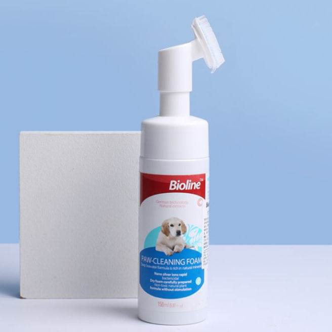 Bioline Paw Cleaning Foam 150ml pet product in Qatar