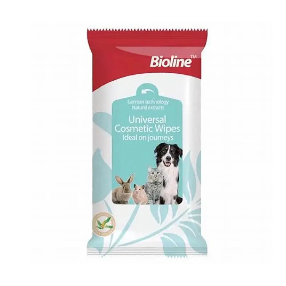 Bioline Universal Cosmetic Wipes pet product in Qatar