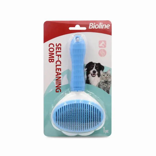 Bioline Self Cleaning Comb pet product in Qatar