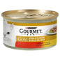 Gourmet Gold Duot Beef & Chicken Cat Wet Food 85g pet product in Qatar