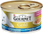 Gourmet Gold Ocean Fish And Spinach Cat Wet Food 85g pet product in Qatar