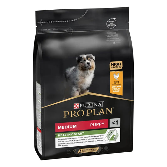 Purina Pro Plan Medium Puppy Dry Dog Food Chicken 3 Kg pet product in Qatar