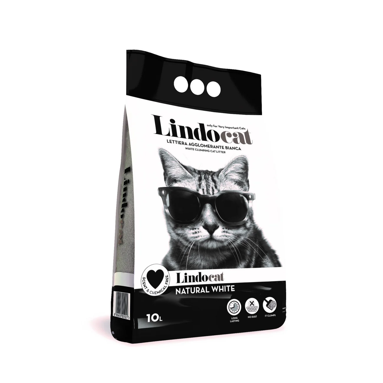 Lindocat White Bentonite Natural White (Fragrance-free)10 L pet product in Qatar