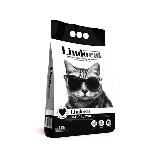 Lindocat White Bentonite Natural White (Fragrance-free)10 L pet product in Qatar