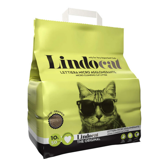 Lindocat The Original Fragrance-Free Clumping Cat Litter 10L pet product in Qatar