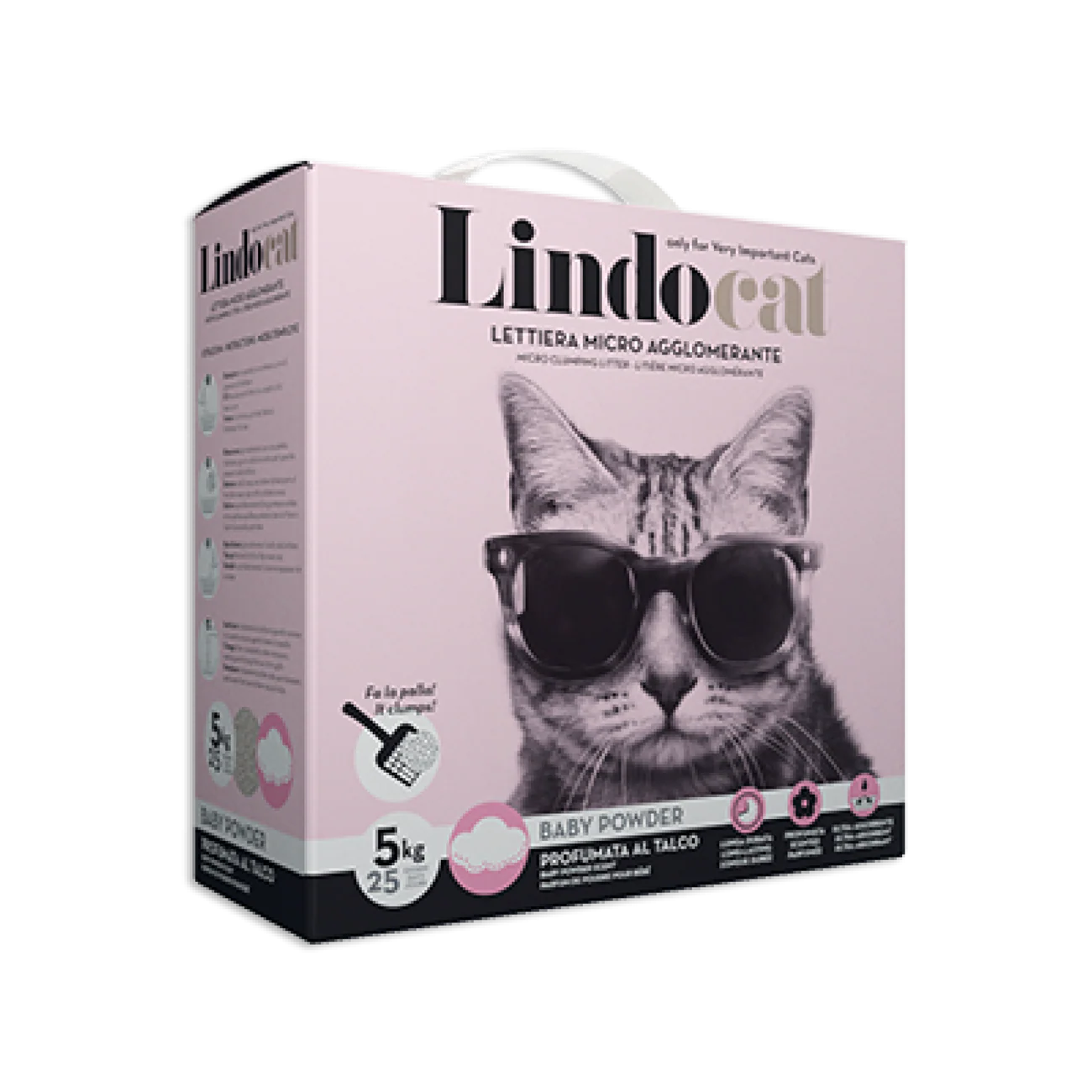 Lindocat Baby Powder Cat Litter 5l pet product in Qatar