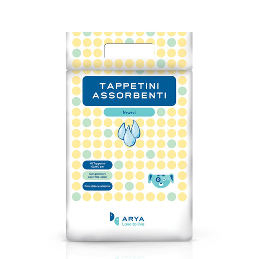 Arya Puppy Pads 60 x 60 cm, 40/pk pet product in Qatar