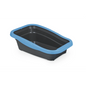 Nella Cat Litter Tray with Frame Blue 58 x 37.5 x 18 cm pet product in Qatar