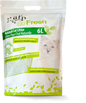 AFP Clumping Natural Cat Litter Green Tea Scent 6L pet product in Qatar